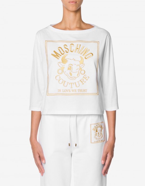 Short t-shirt Chinese New Year - Chinese New Year - SS21 COLLECTION - Moods - Moschino | Moschino Official Online Shop