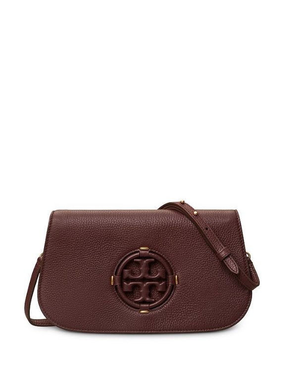 Bloomingdales Tory Burch Miller Leather Clutch 
