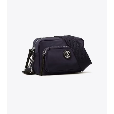 Tory Burch满$200享75折NYLON MINI 斜挎包