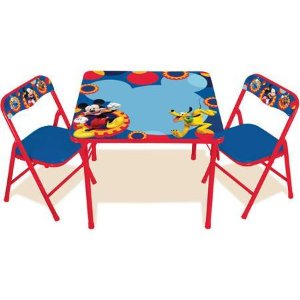Disney Mickey Mouse Clubhouse Capers Erasable Activity Table Set with 3 Markers