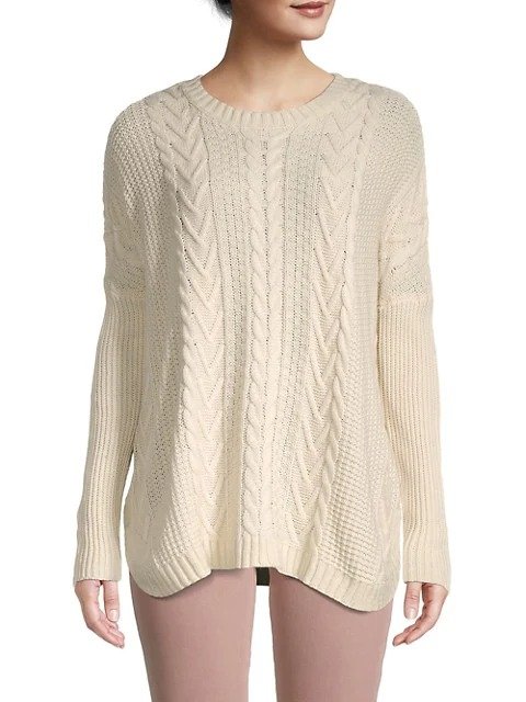 Cable-Knit Pullover