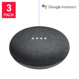 Google Home mini 语音助手 蓝牙音箱 3只装