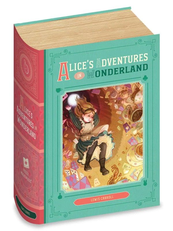 Alice's Adventures In Wonderland 童书+拼图