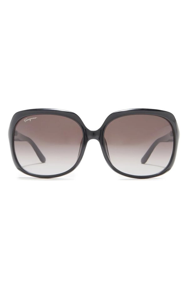 59mm Square Sunglasses