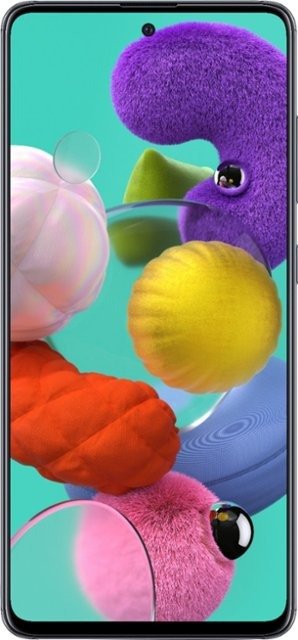 - Galaxy A51 with 128GB Memory Cell Phone (Unlocked) - Prism Crush Black