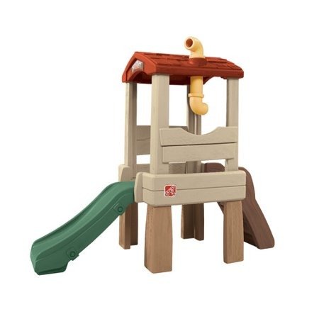Lookout Treehouse Kids Outdoor Playset Climber with Slide