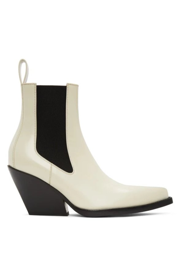Off-White 'The Lean' Heeled Chelsea Boots