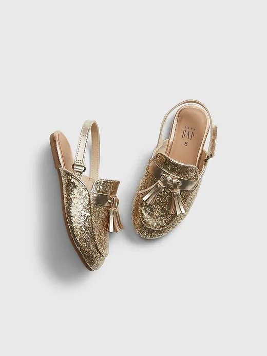 Toddler Glitter Slip-On Shoes