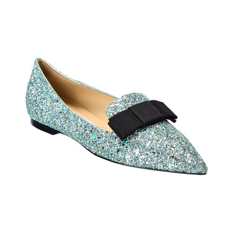 Jimmy ChooGala Glitter Flat