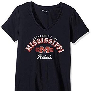 白菜价：Champion NCAA女款休闲运动短袖T恤促销