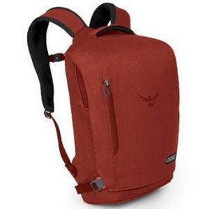 Osprey 深红色翻盖便携式日用背包