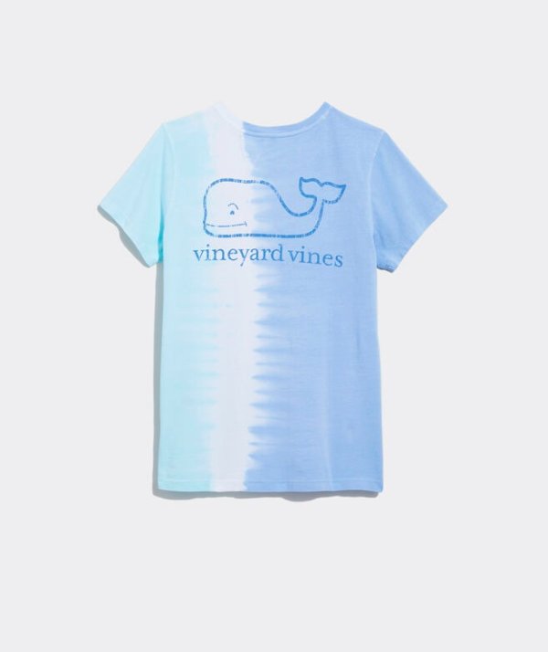 Tie-Dye Cloud Vintage Whale Short-Sleeve Tee