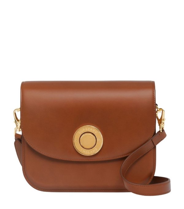 Medium Leather Elizabeth Cross-Body Bag | Harrods US