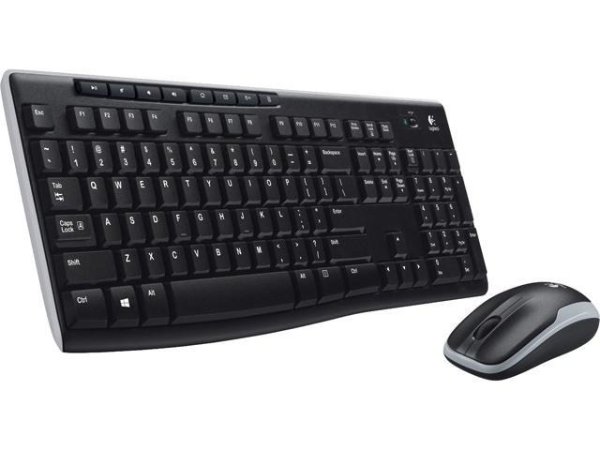 Logitech MK270 Wireless Keyboard and Mouse Combo 920-004536 - USB 2.0 RF Wireless Ergonomic Keyboard & Mouse - Newegg.com