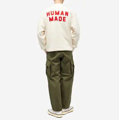 Human Made logo开衫