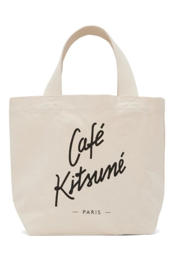 Mini 'Cafe Kitsune' 托特包