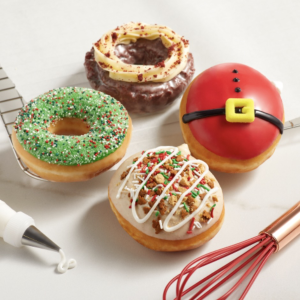 Krispy Kreme 限时活动 吃圣诞限定甜甜圈