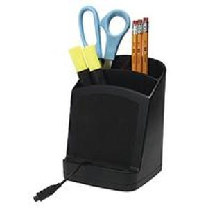 Staples® Pencil Cup with Charging Base