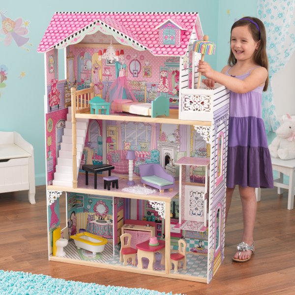 Annabelle Dollhouse with 17 Accessories