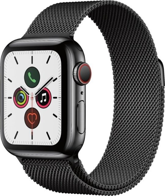 Apple Watch Series 5 (GPS + Cellular) 40mm- Space Black Stainless Steel