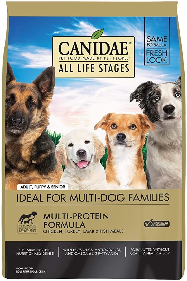 All Life Stages Premium Dry Dog Food for Large Breeds, All Ages, Optimal Protein and Whole Grains