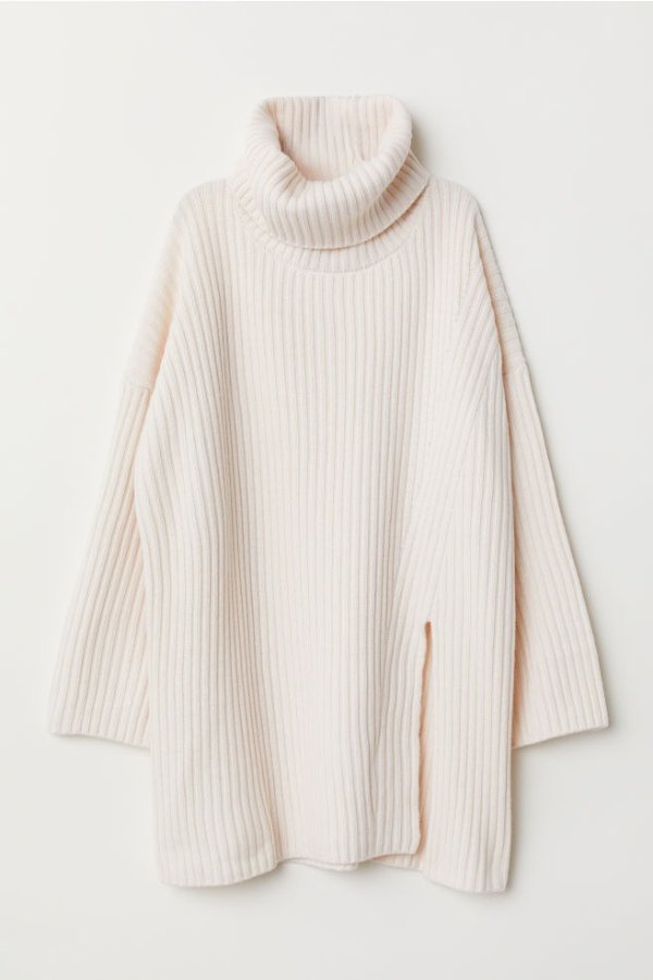 Wool-blend Turtleneck Sweater