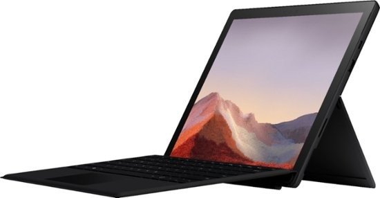 - Surface Pro 7 - 12.3" Touch Screen - Intel Core i5 - 8GB Memory - 256GB SSD with Black Type Cover (Latest Model) - Matte BlackIncluded Free