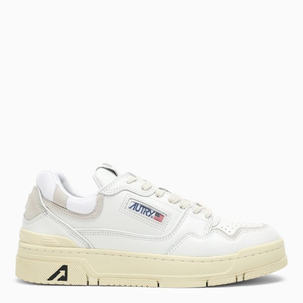 Low CLC white leather trainer | TheDoubleF