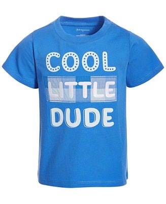 Toddler Boys Cool Little Dude Cotton T-Shirt, Created for Macy's