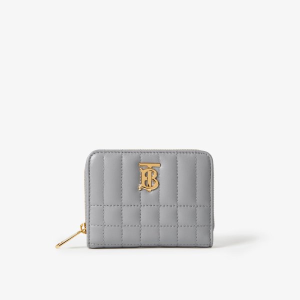 Quilted Leather Lola Zip Wallet