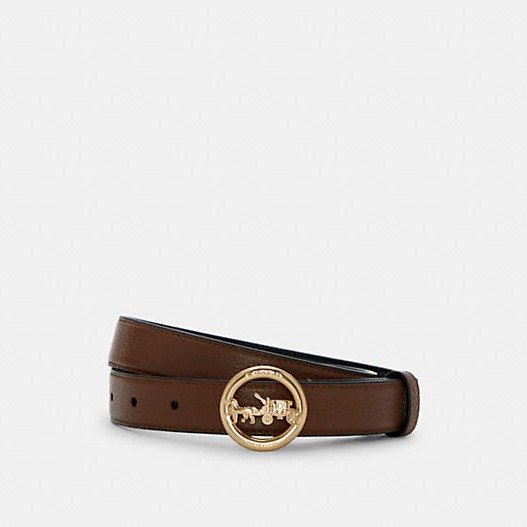 Horse And Carriage Buckle Belt, 25 Mm