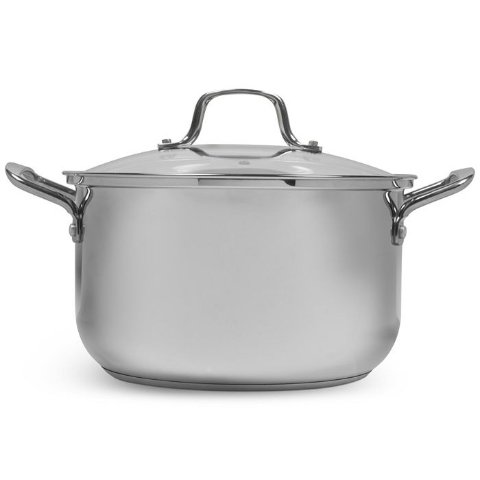 SedonaStainless Steel 8-Qt. Covered Casserole with Lid