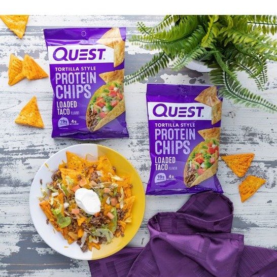 Nutrition Tortilla Style Protein Chips - Loaded Taco - 4ct/4.5oz