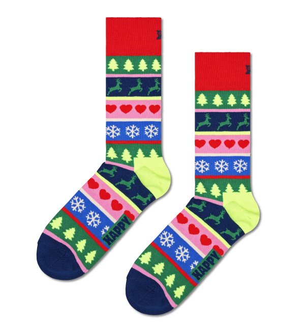 圣诞条纹袜子