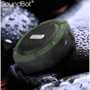 SoundBot®SB512 HD Premium Water & Shock Resistant Bluetooth Wireless Shower Speaker