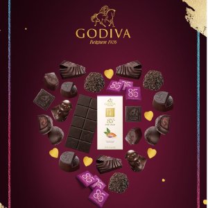 Godiva官网 奢华巧克力季中大促 收咖啡粉、巧克力礼盒