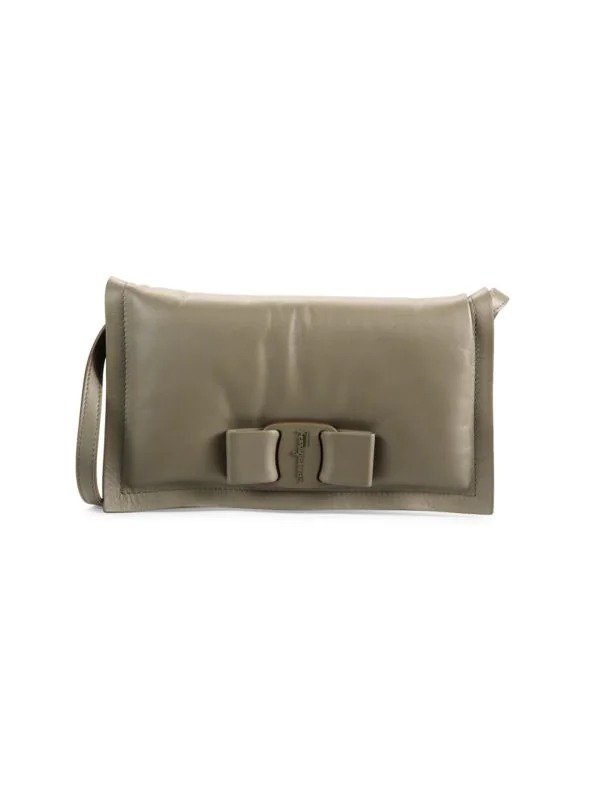 Mini Viva Bow Leather Shoulder Bag