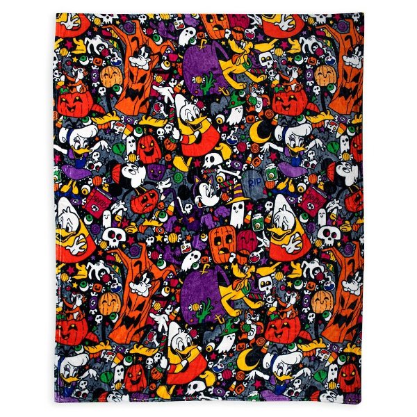 Mickey Mouse and Friends Halloween Throw Blanket | shopDisney