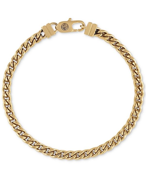 Esquire Men's Chain Bracelet in Gold-Tone Ion-Plated Stainless Steel