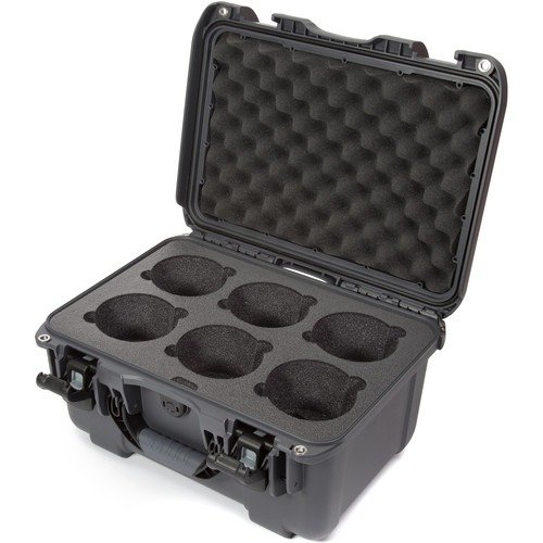 918 Case with Foam Insert for Set of Six Lenses (Graphite)