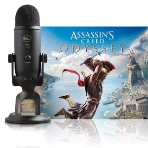 Blue Yeti Blackout + Assassin's Creed Odyssey Bundle