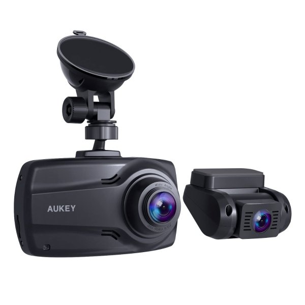 AUKEY 1080P Dual Dash Cams with 2.7” Screen