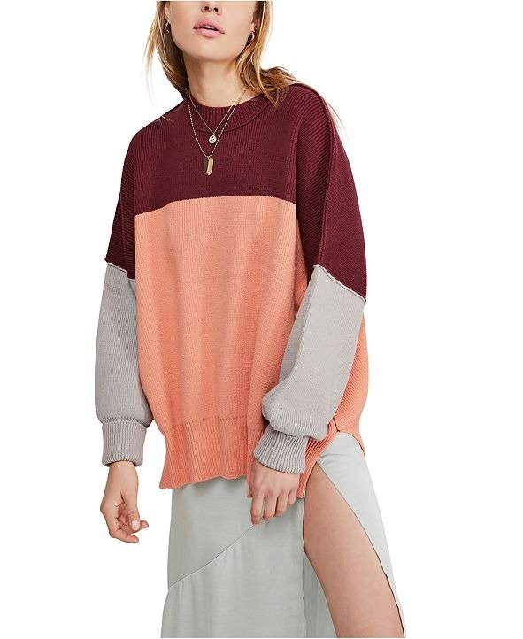 Easy Street Colorblock Sweater