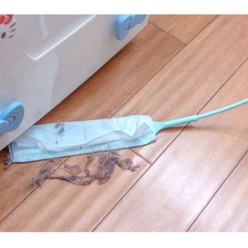 Plastic With Non-Woven Fabric Flexible Strap Duster Hygienic Gap Cleaning Brush
