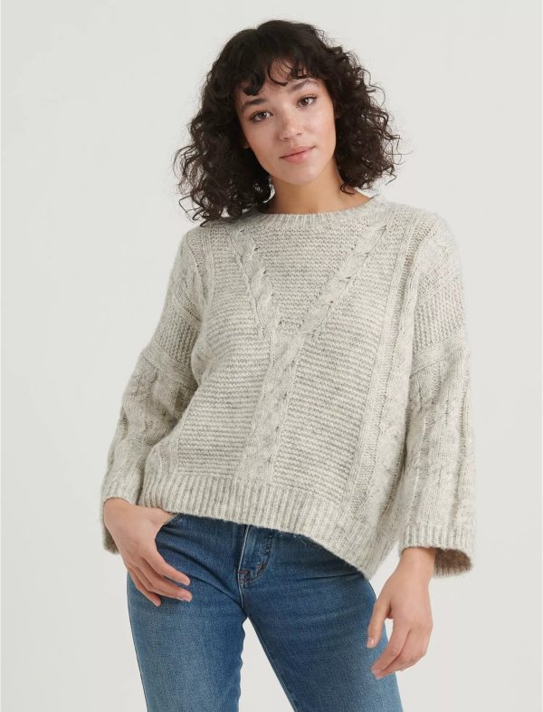 Cable Knit Pullover | Lucky Brand