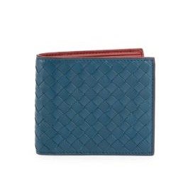 - Woven Leather Wallet