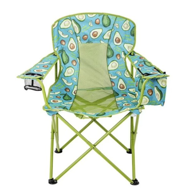 Ozark Trail Oversized Mesh Cooler Chair, Avocado