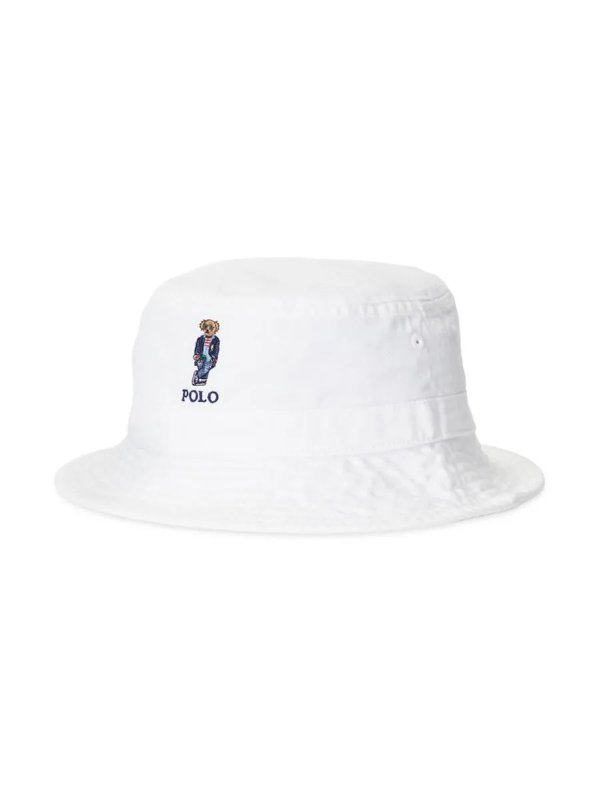 Boy's Polo Bear Bucket Hat