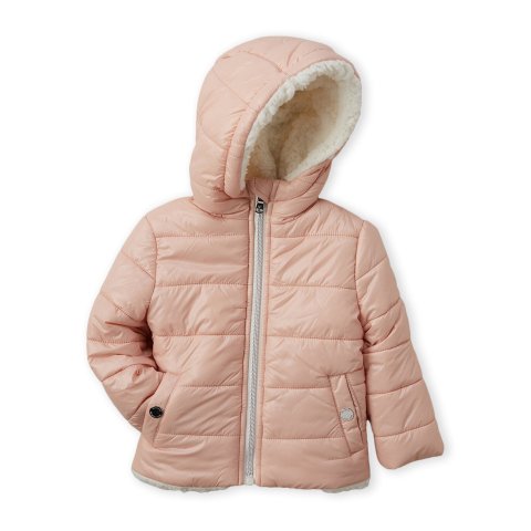 Michael Kors Toddler Girls FauxFurTrim Hooded Puffer Jacket  Macys