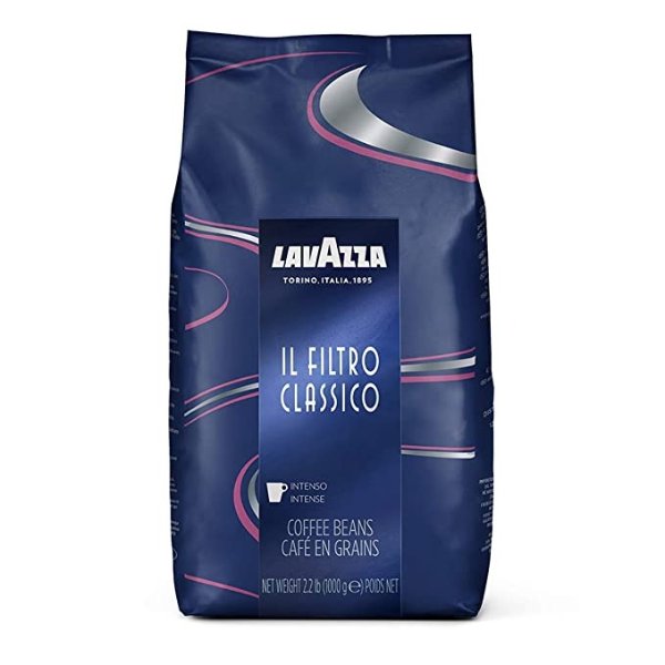 Filtro Classico黑烤全豆咖啡2.2磅袋装